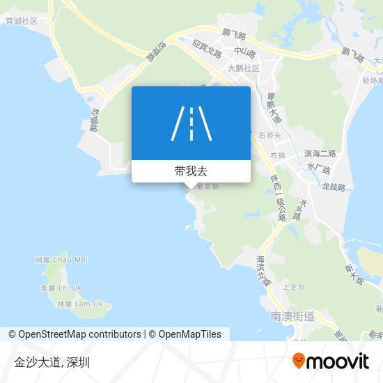 金沙大道地图