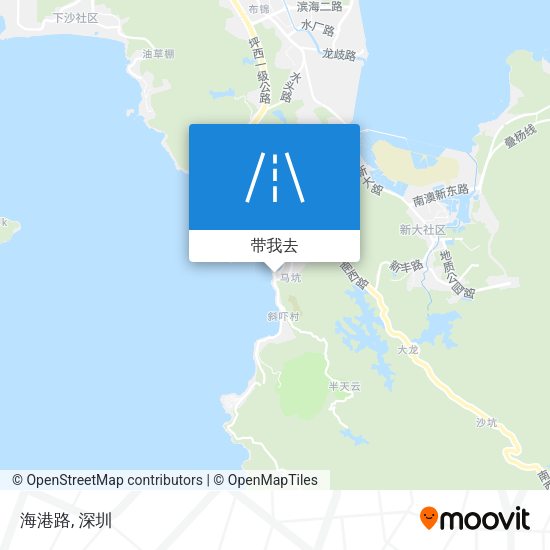 海港路地图