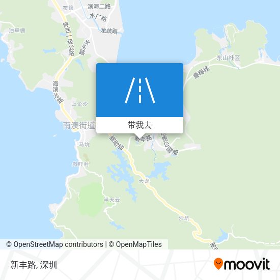 新丰路地图