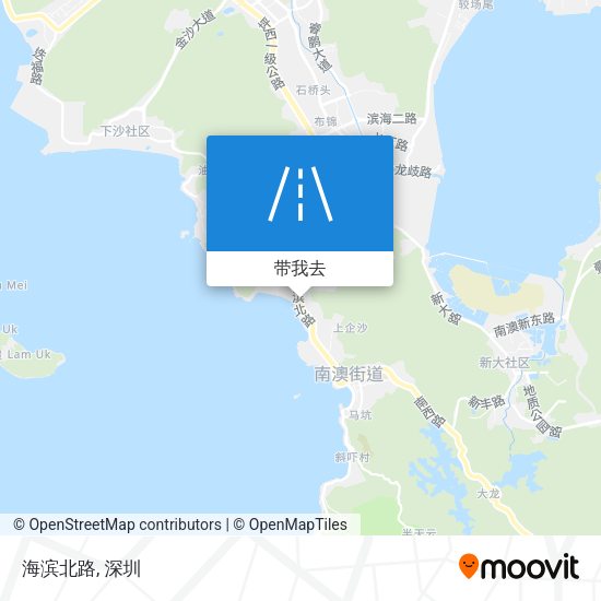 海滨北路地图