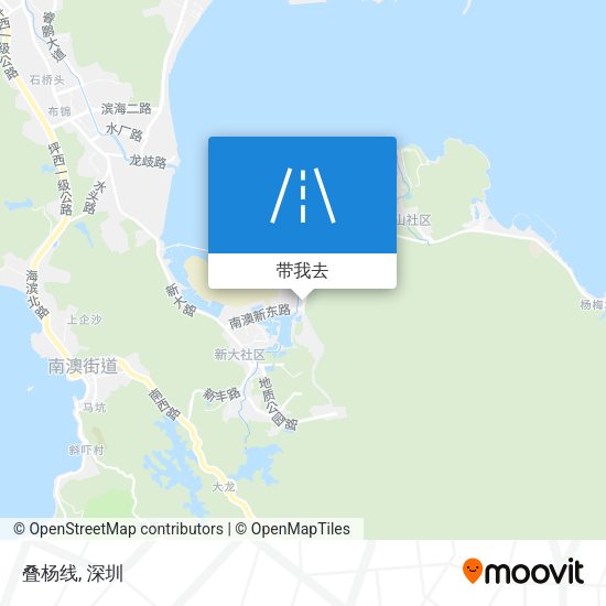 叠杨线地图