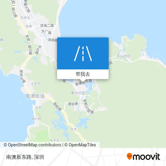 南澳新东路地图