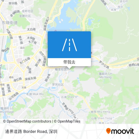 邊界道路 Border Road地图