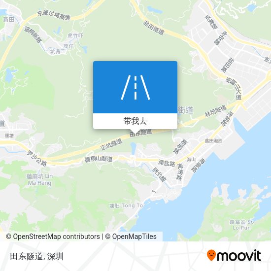田东隧道地图