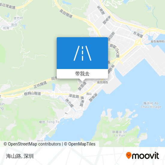 海山路地图
