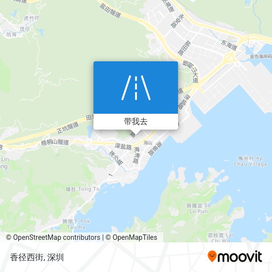 香径西街地图