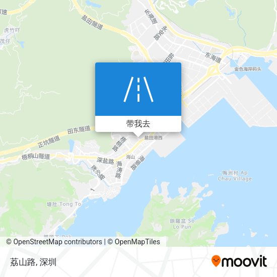 荔山路地图