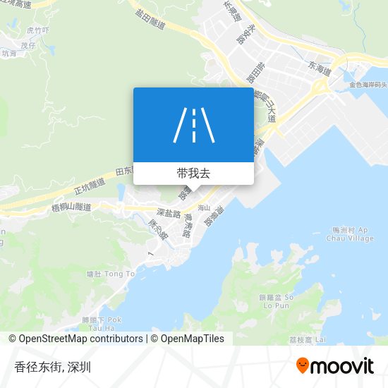 香径东街地图