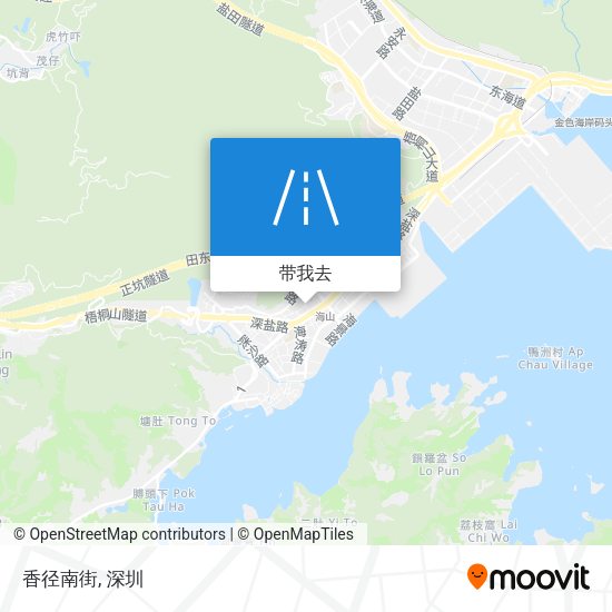香径南街地图