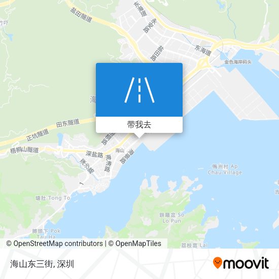 海山东三街地图