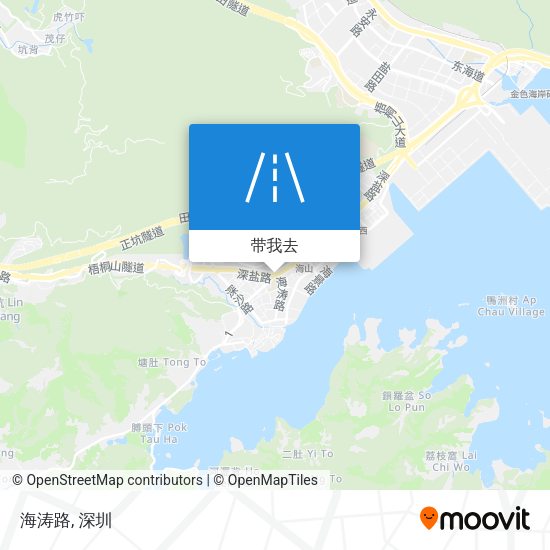 海涛路地图