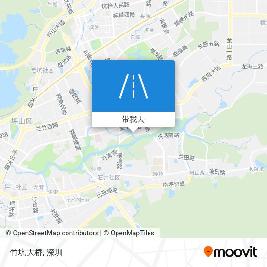 竹坑大桥地图