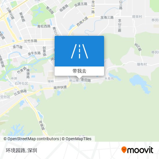 环境园路地图