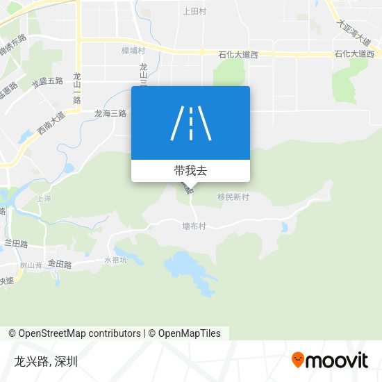 龙兴路地图