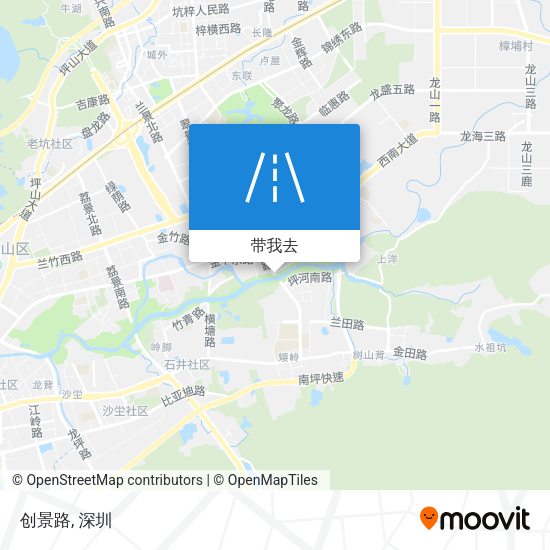 创景路地图