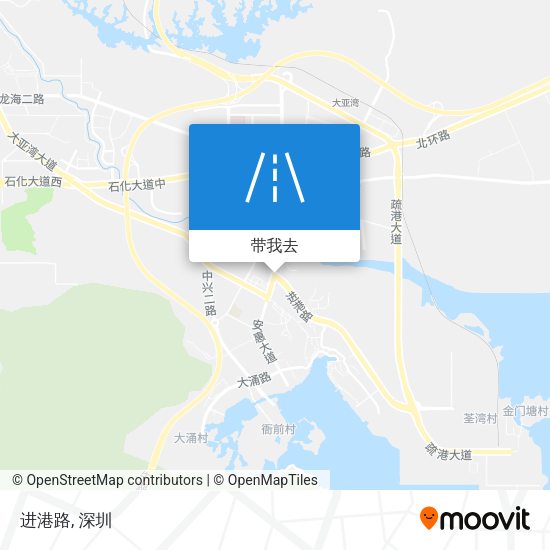 进港路地图