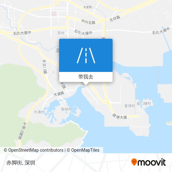 赤脚街地图
