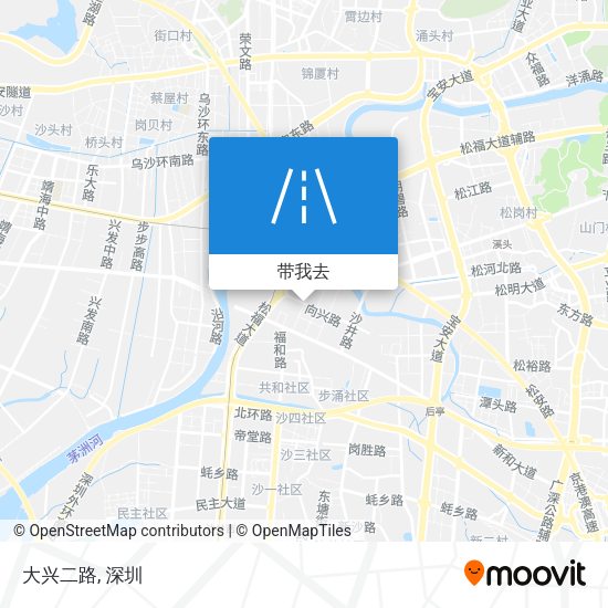 大兴二路地图