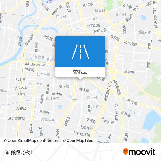 新颜路地图