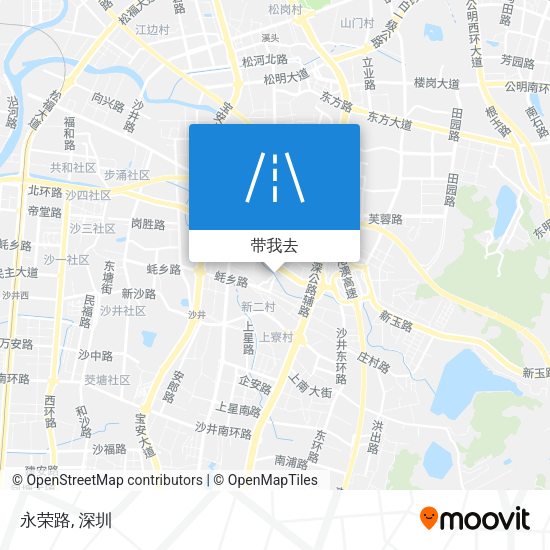 永荣路地图