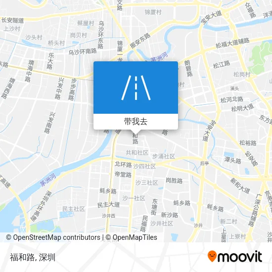 福和路地图