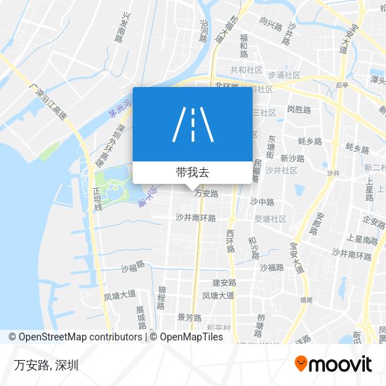 万安路地图