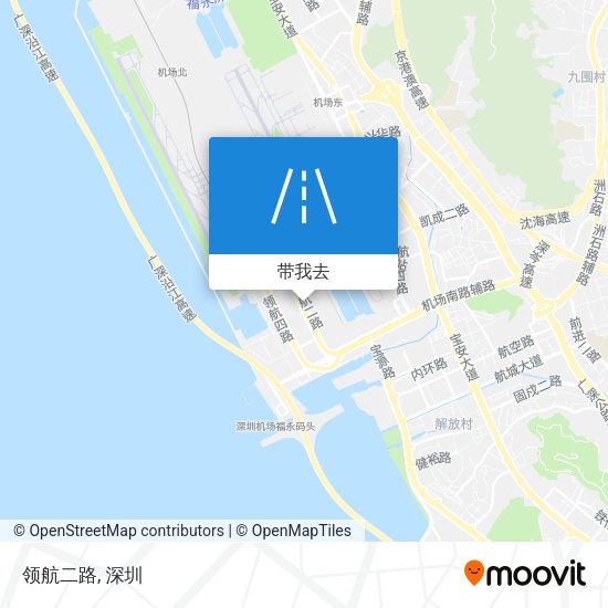 领航二路地图
