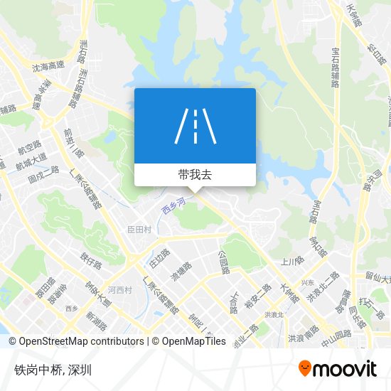 铁岗中桥地图