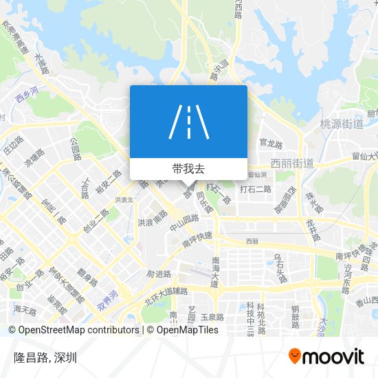 隆昌路地图