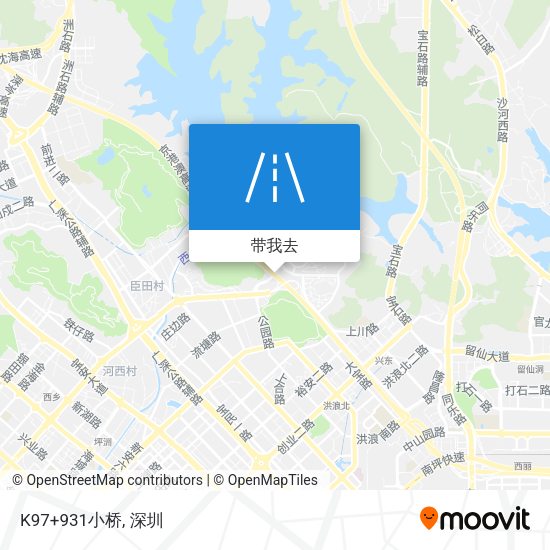 K97+931小桥地图