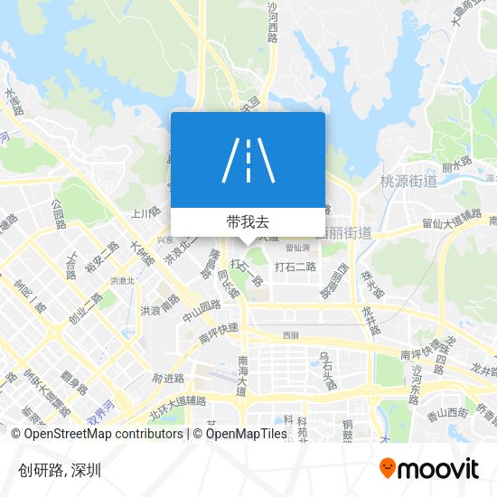 创研路地图