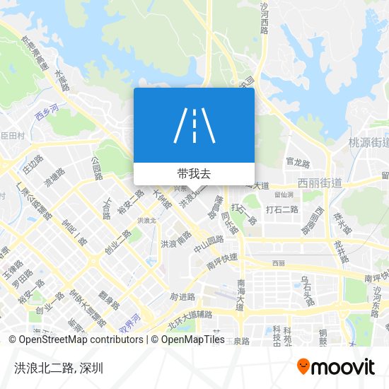 洪浪北二路地图
