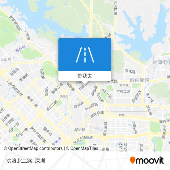 洪浪北二路地图