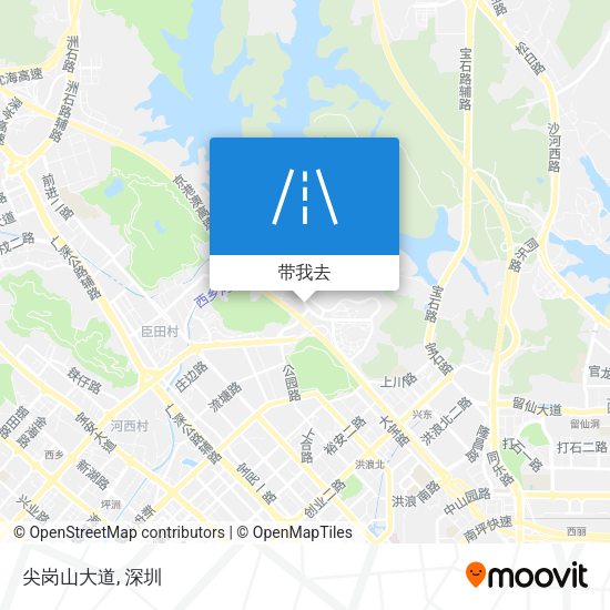 尖岗山大道地图