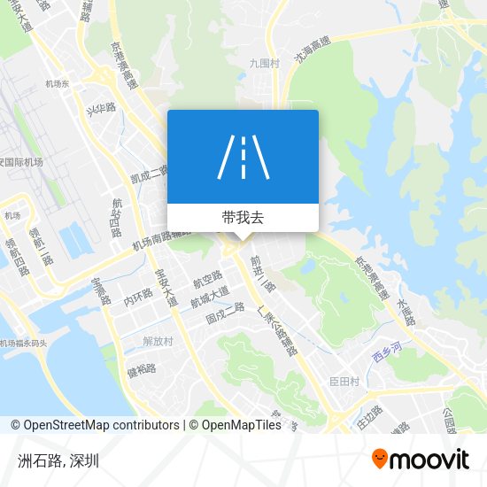 洲石路地图
