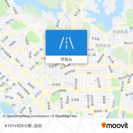 K101+925小桥地图