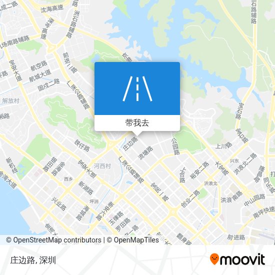庄边路地图
