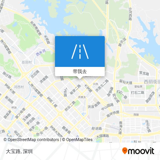 大宝路地图