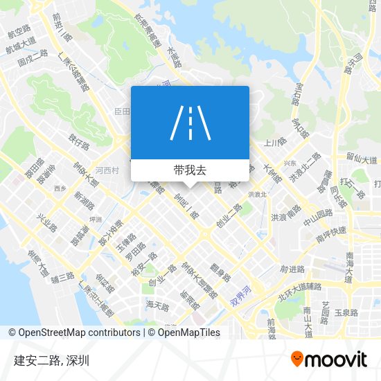 建安二路地图