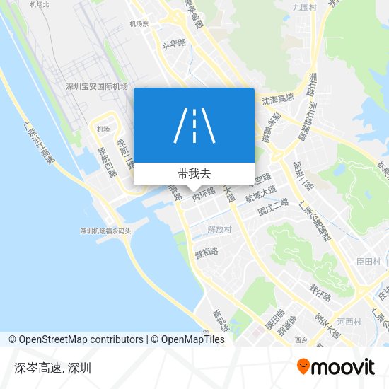 深岑高速地图