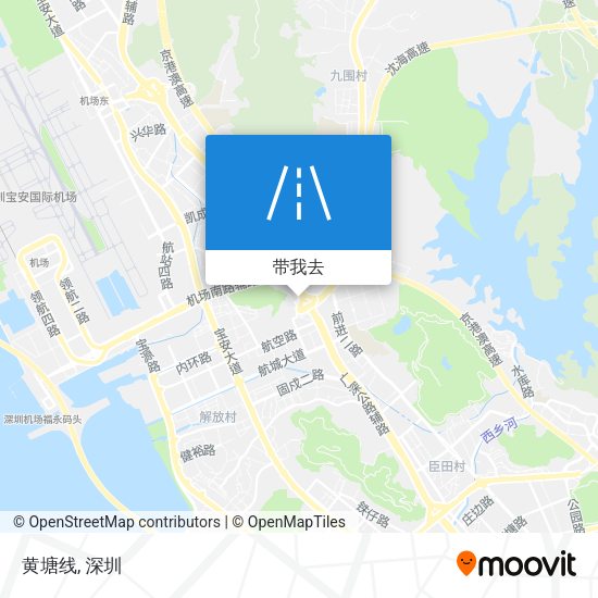 黄塘线地图