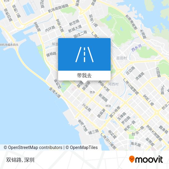 双锦路地图