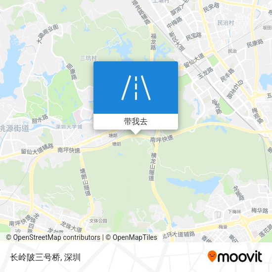 长岭陂三号桥地图