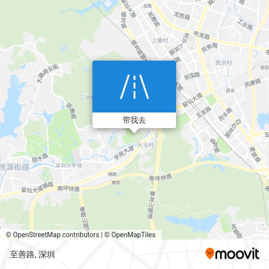 至善路地图