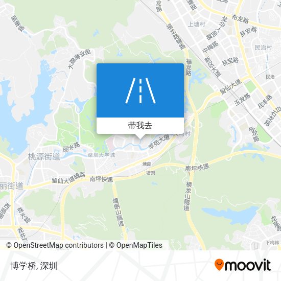 博学桥地图
