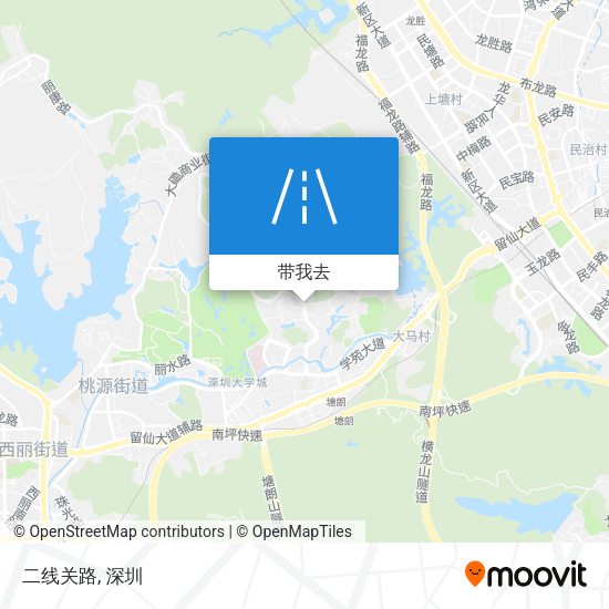 二线关路地图