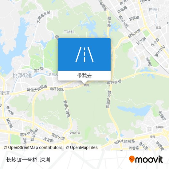 长岭陂一号桥地图