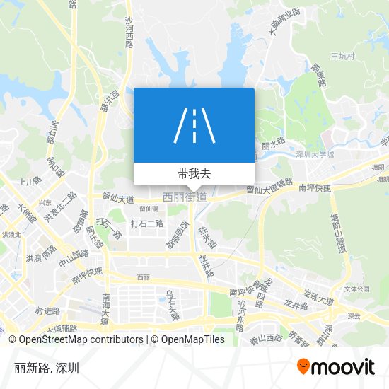 丽新路地图