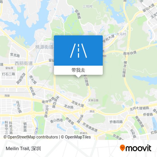 Meilin Trail地图