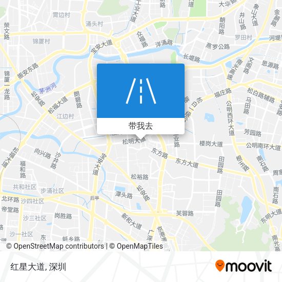红星大道地图